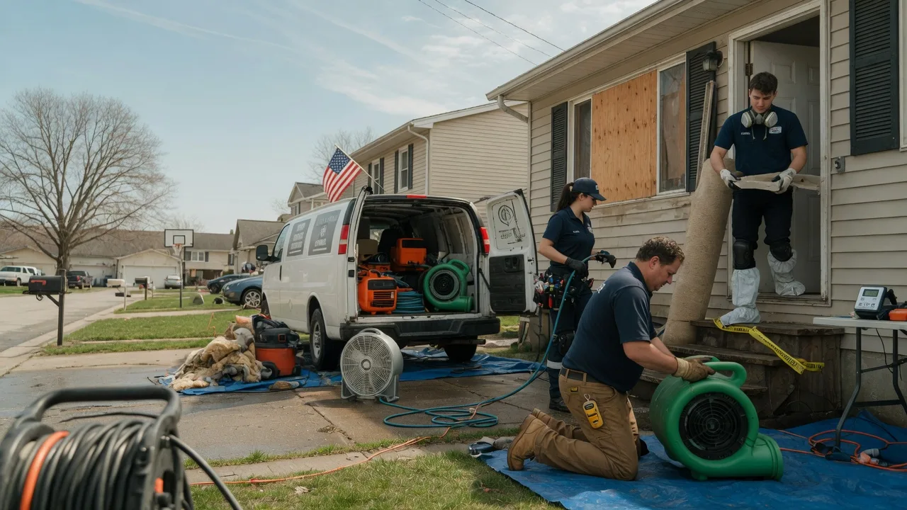 Water Damage Restoration in Converse, LA near me